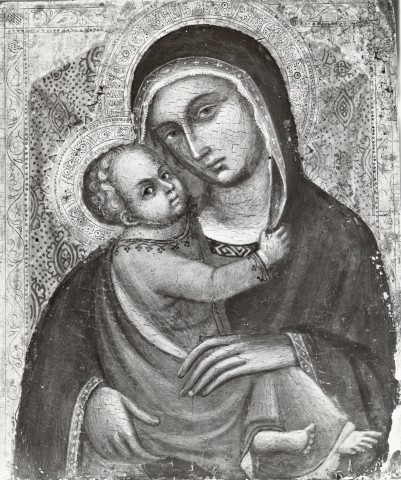 Anonimo — Agocchiari Barnaba - sec. XIV - Madonna con Bambino — insieme